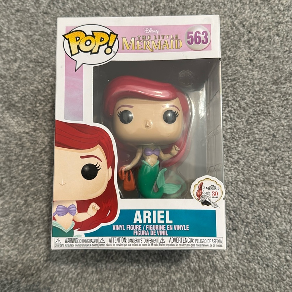 THE LITTLE MERMAID ARIEL FUNKO POP 563